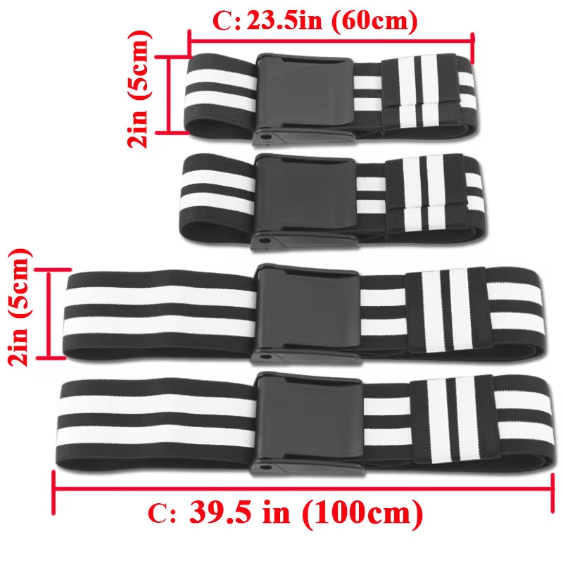 BFR Fitness Occlusion Bands Weight Bodybuilding Blood Flow Restriction Bands Arm Leg Wraps Fast Muscle Growth Gym Equipment