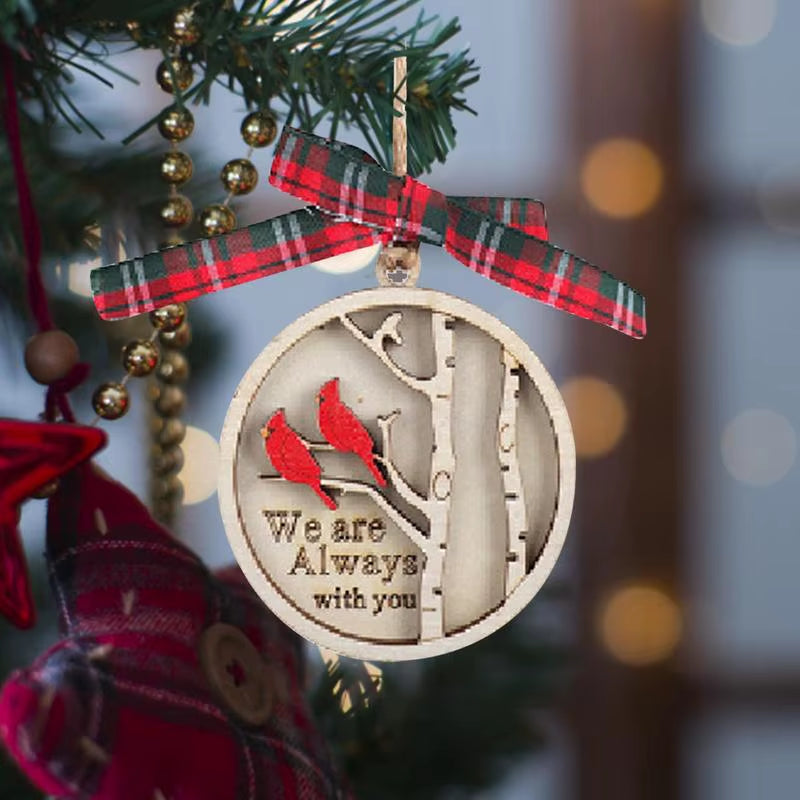 Cardinals Christmas Ornaments Memorial Christmas Ornaments Tree Hanging Decor Christmas Ornaments in Memory of Loved One