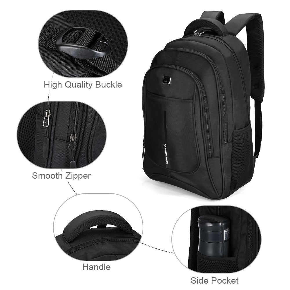 BAIGIO Men Women Laptop Backpack Waterproof 40L Large Rucksack Travel School Bag