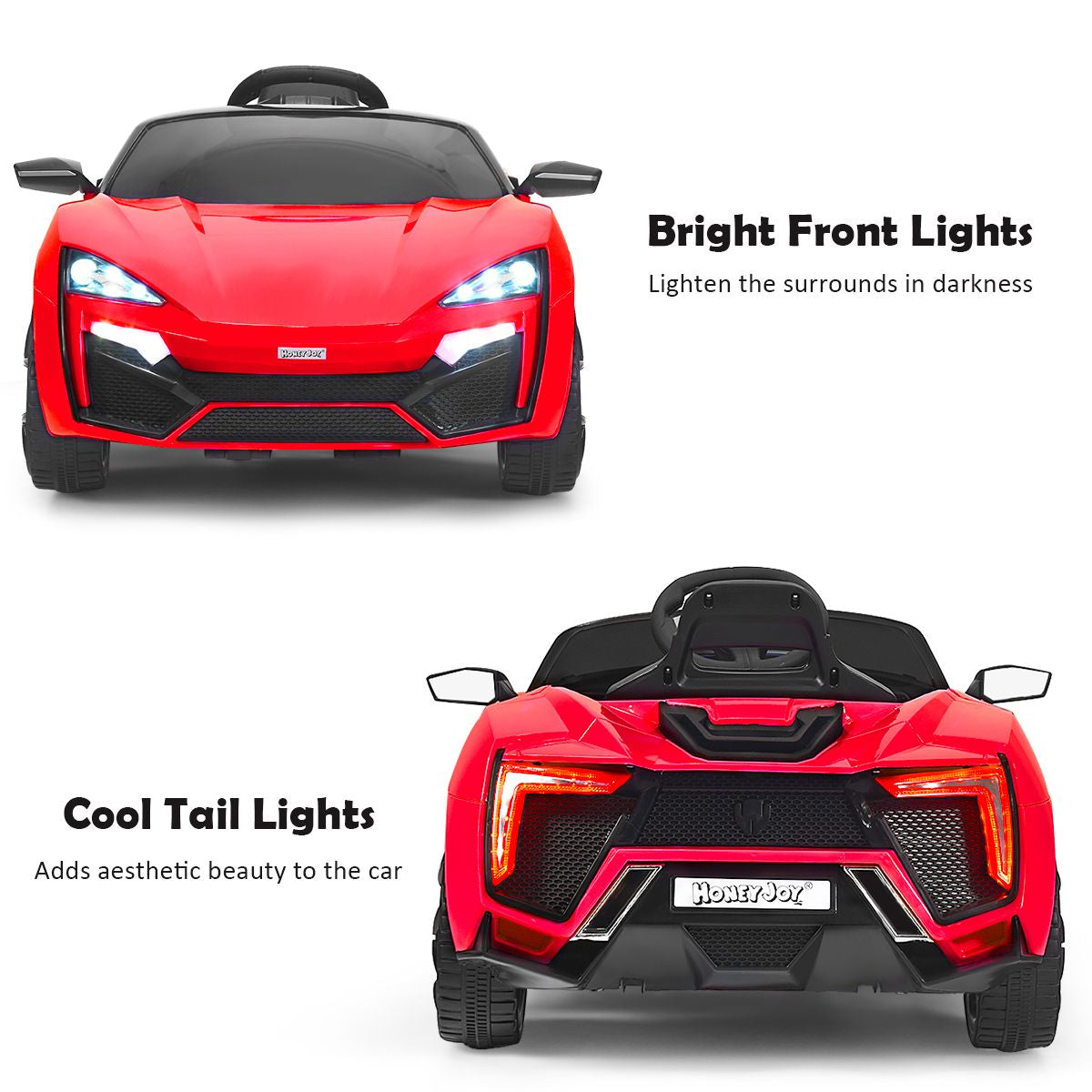 12V Electric Kids Car Wth 2.4G Remote Control and Spring Suspension