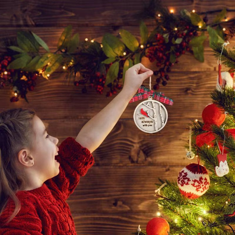 Cardinals Christmas Ornaments Memorial Christmas Ornaments Tree Hanging Decor Christmas Ornaments in Memory of Loved One