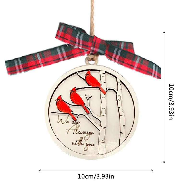 Cardinals Christmas Ornaments Memorial Christmas Ornaments Tree Hanging Decor Christmas Ornaments in Memory of Loved One