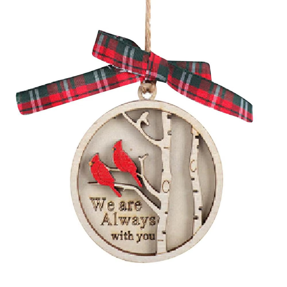 Cardinals Christmas Ornaments Memorial Christmas Ornaments Tree Hanging Decor Christmas Ornaments in Memory of Loved One