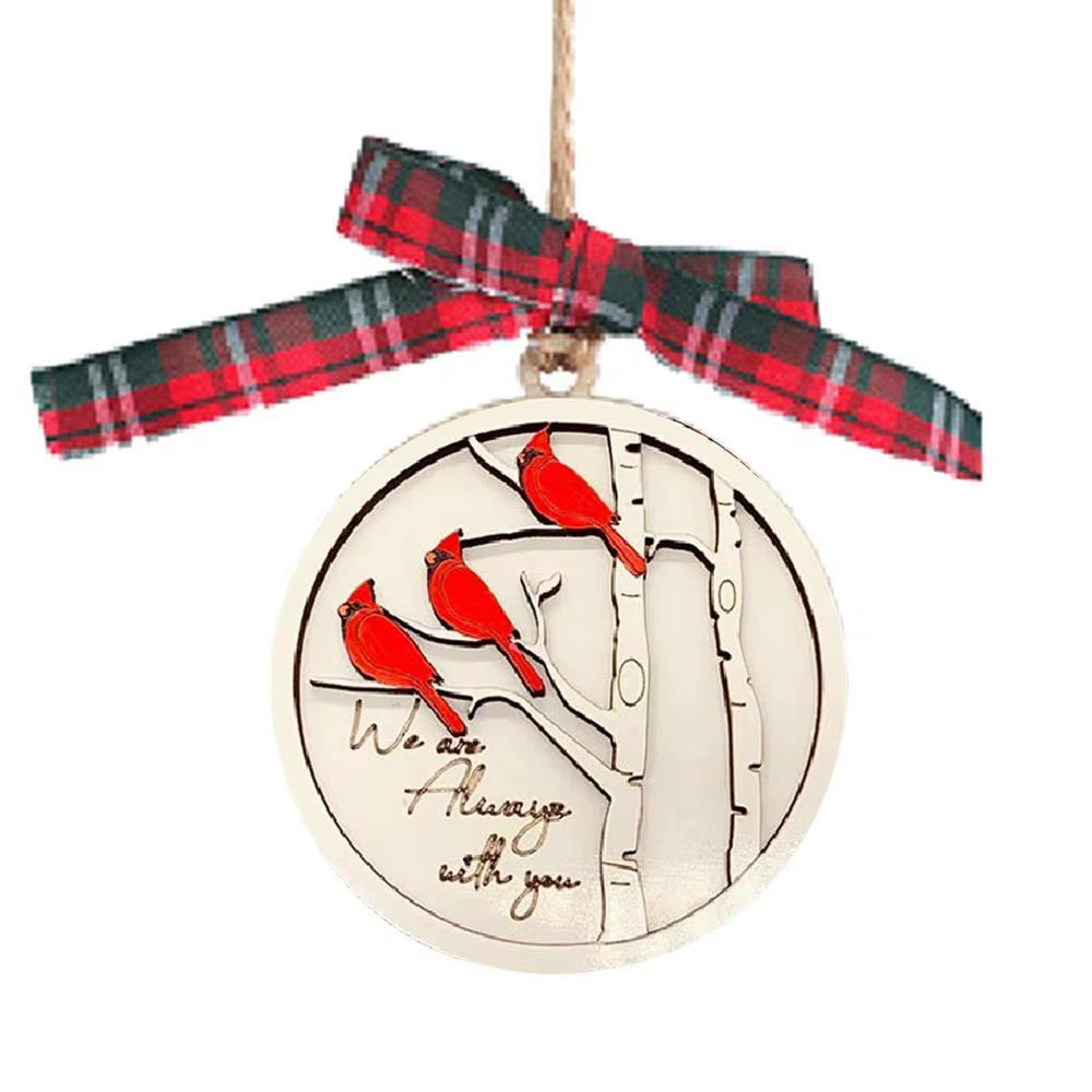 Cardinals Christmas Ornaments Memorial Christmas Ornaments Tree Hanging Decor Christmas Ornaments in Memory of Loved One