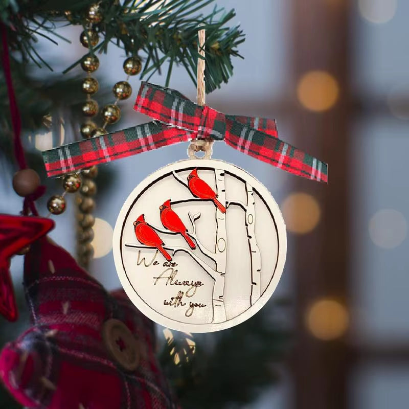 Cardinals Christmas Ornaments Memorial Christmas Ornaments Tree Hanging Decor Christmas Ornaments in Memory of Loved One