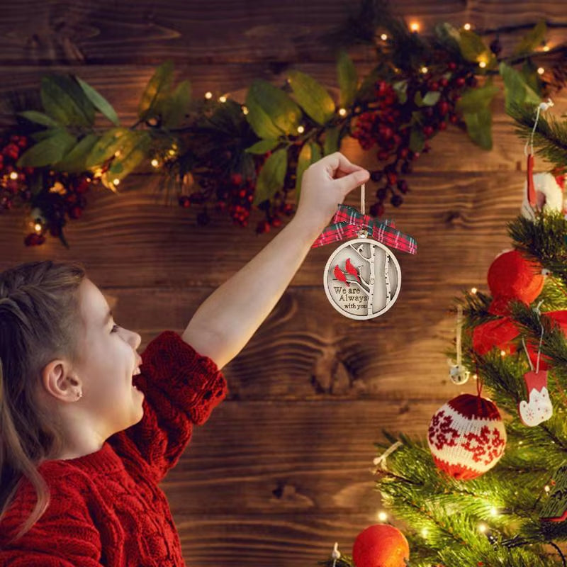 Cardinals Christmas Ornaments Memorial Christmas Ornaments Tree Hanging Decor Christmas Ornaments in Memory of Loved One