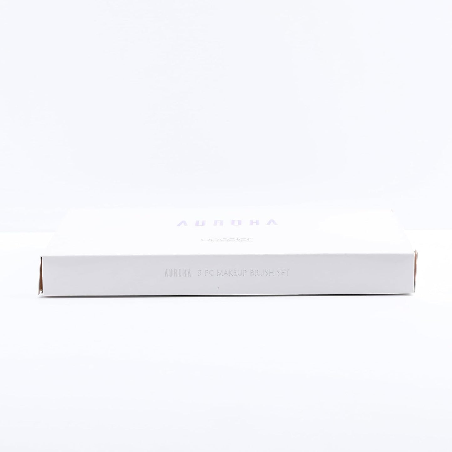 Makeup Brushes  9 Pcs AURORA Makeup Brush Set with Gift Bag Premium Gift Synthetic Kabuki Foundation Blending Face Powder Blush Concealers Eyeshadow Make up Brushes