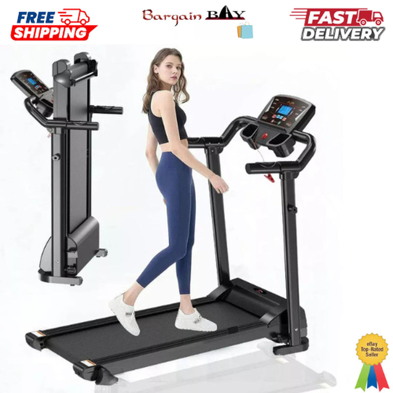Treadmill Running Jogging Machine Electric Motorized Folding Fitness Home Gym UK