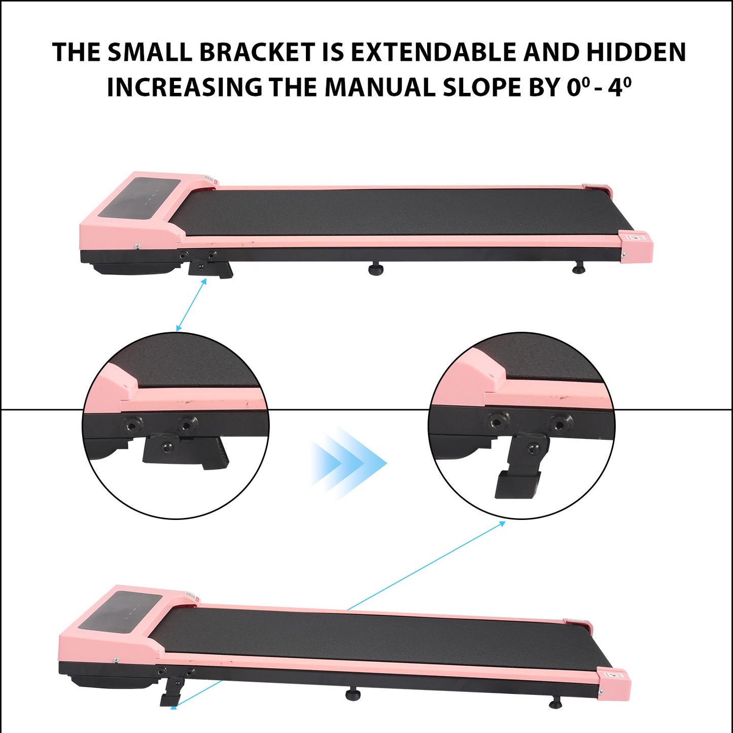 Revolutionize Your Workouts with the Under Desk Treadmill - 12KM/H Walking Pad for Home & Office Fitness