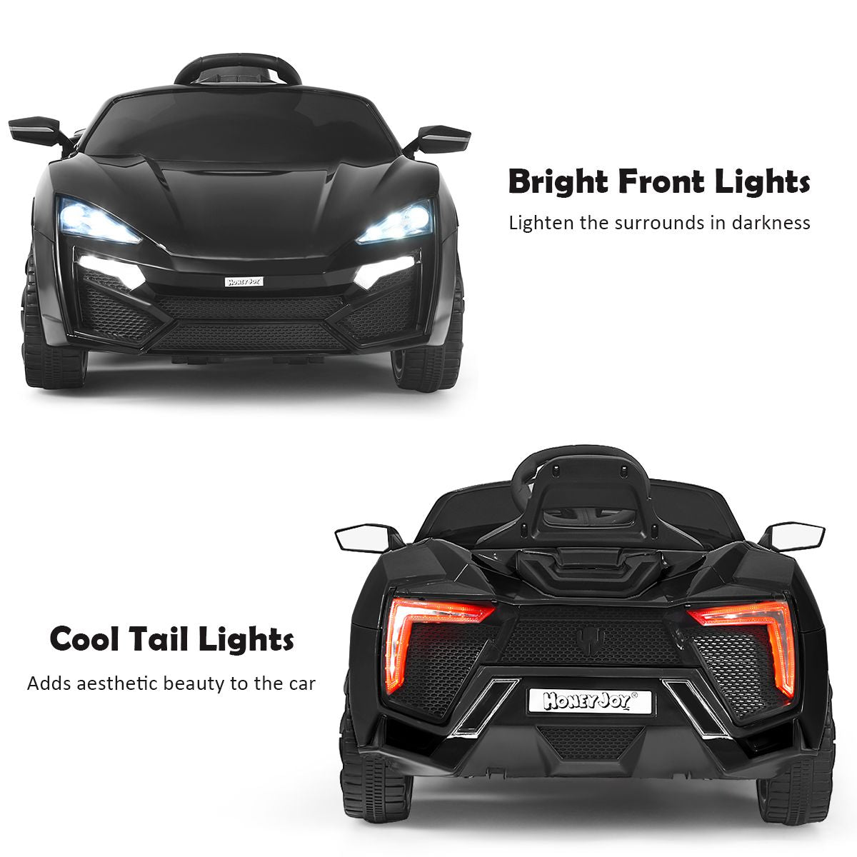 12V Electric Kids Car Wth 2.4G Remote Control and Spring Suspension